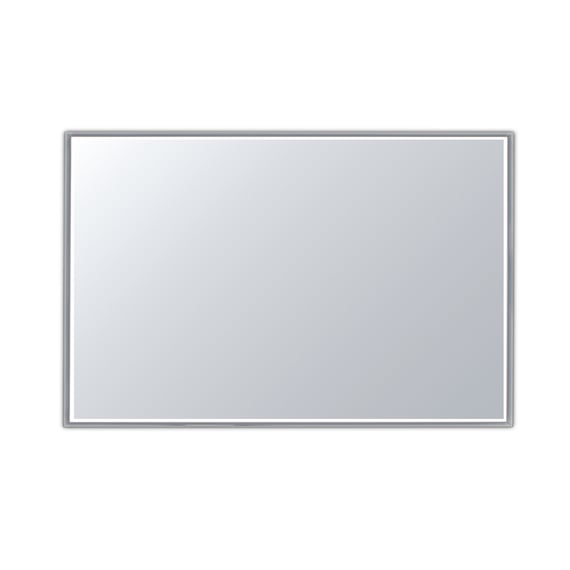 mobile bagno bianco con specchio argento – Beautiful