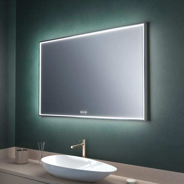 Top Light Lumen Light mirror with LED lighting with dimmer and CCT