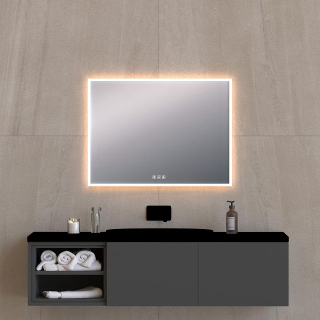 Top Light Mirror Light mirror with LED lighting with dimmer and CCT