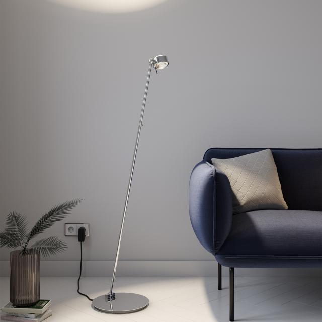 Top Light Puk Floor Mini Single Lampadaire LED avec variateur