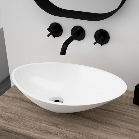 treos Series 710 countertop washbasin white