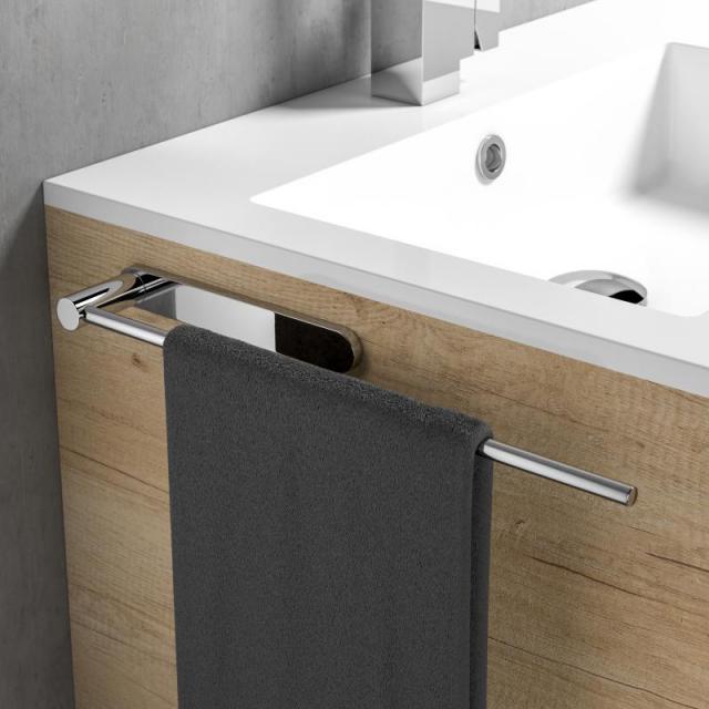 treos Series 505 ROUND towel bar for bathroom furniture chrome