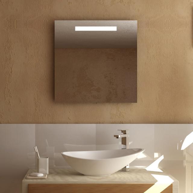 treos Series 610 wall-mounted mirror with LED lighting