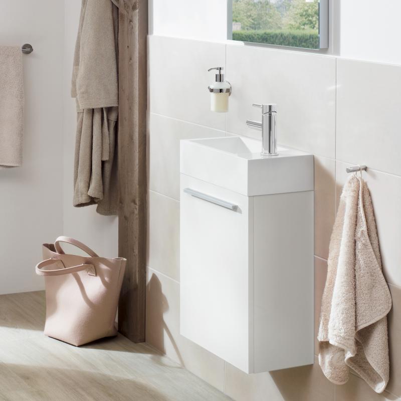 Treos Serie 900 Lave-mains avec meuble sous-lavabo et 1 porte, 900.05.0402