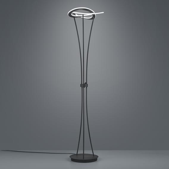 Trio Oakland Led Floor Lamp With Dimmer, Led Floor Lamps Uk