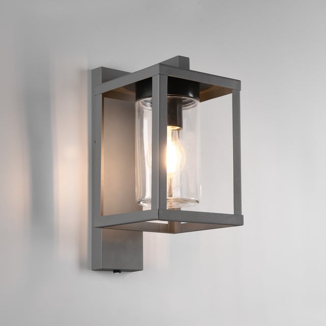 Trio Leuchten Roya Lampada Da Parete Per Esterni 2 Luci, Colore Antracite, Alluminio Pressofuso, IP44, Attacco GU10 (Lampadine Escluse) - 2