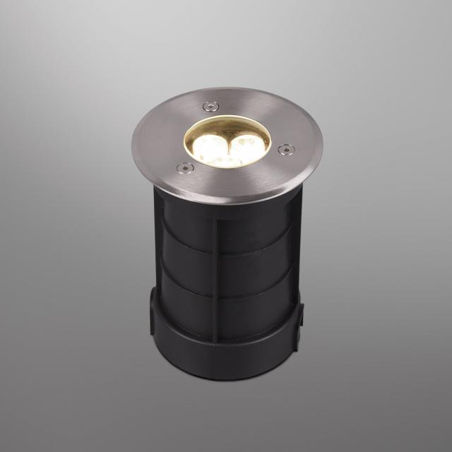 TRIO Belaja LED recessed ground light, round