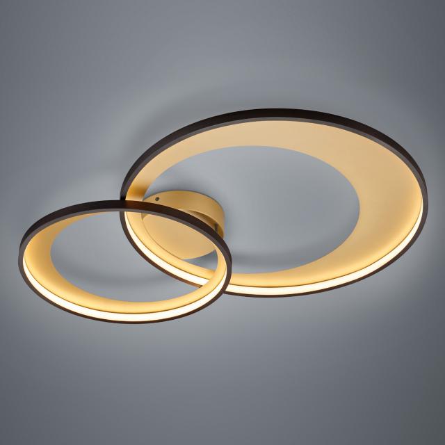TRIO Granada LED ceiling light with dimmer