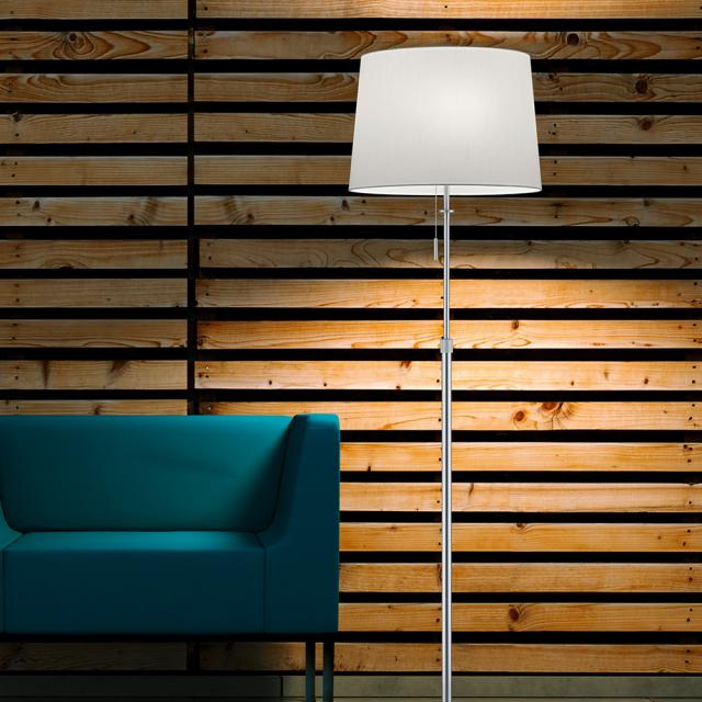 TRIO Lyon floor lamp with pull switch