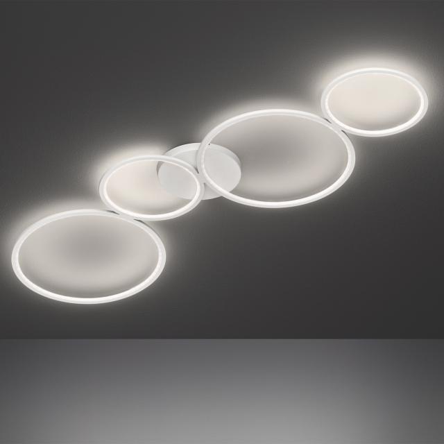 TRIO Rondo LED ceiling light with dimmer