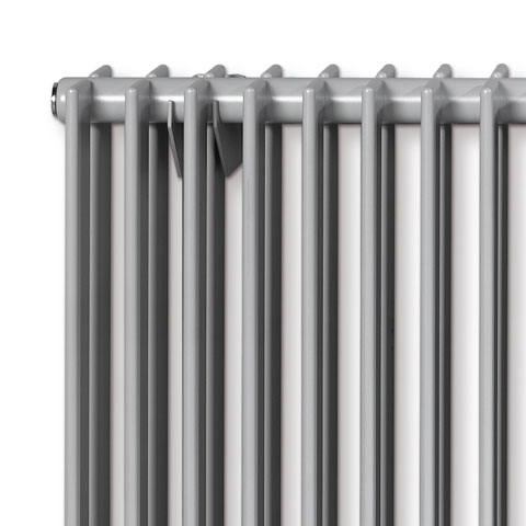 Vasco Tulipa horizontal design radiator all hot water operation double layer, 971 Watt