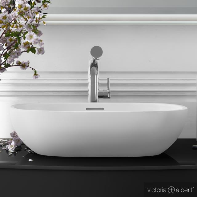 Victoria + Albert Barcelona 55 countertop washbasin white matt/interior matt white
