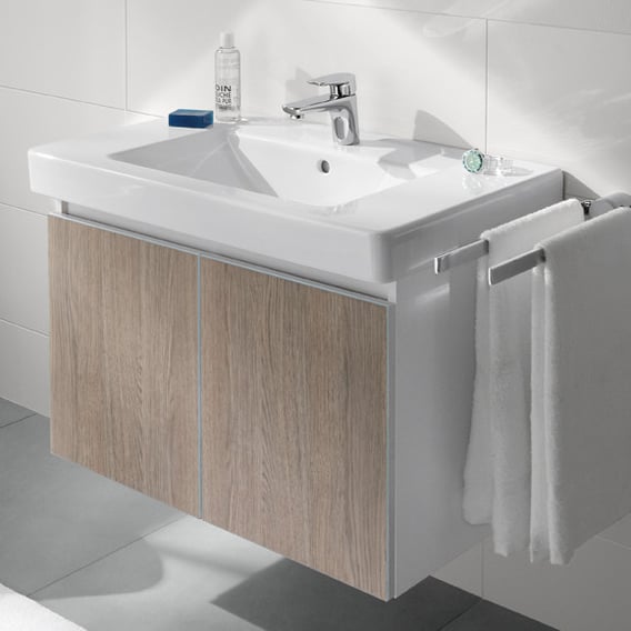 warmte Geestig Opmerkelijk Villeroy & Boch Architectura washbasin white, with CeramicPlus - 611680R1 |  REUTER