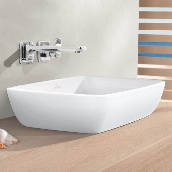 Villeroy & Boch Artis countertop washbasin white, with CeramicPlus