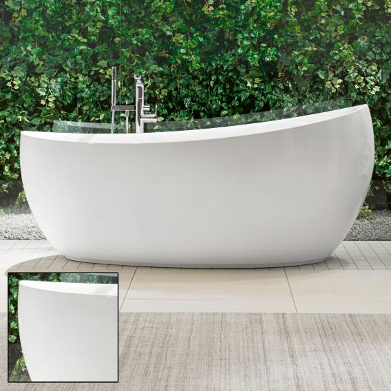 Villeroy & Boch Aveo New Generation freestanding oval bath white, with waste and overflow