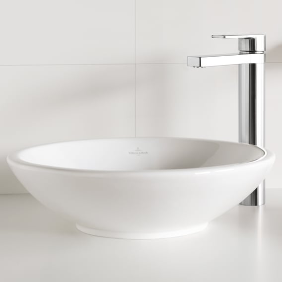 controleren interieur Ritmisch Villeroy & Boch Loop & Friends countertop washbasin, round white, without  overflow - 51480101 | REUTER