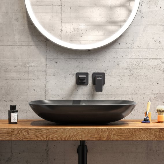 Villeroy & Boch Loop & Friends countertop washbasin ebony, with ...