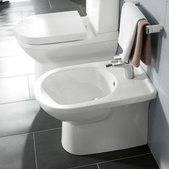 Villeroy Boch O Novo Bidet Sur Pied Blanc Ceramicplus 546100r1 Reuter