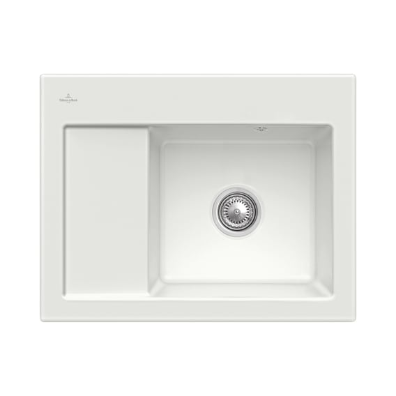 lade Geelachtig Dapper Villeroy & Boch Subway 45 Compact built-in sink light grey/without borehole  - 331301SM | REUTER