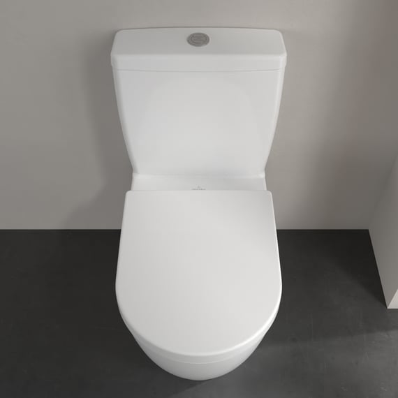 Villeroy & Boch Avento Abattant WC avec frein de chute déclipsable