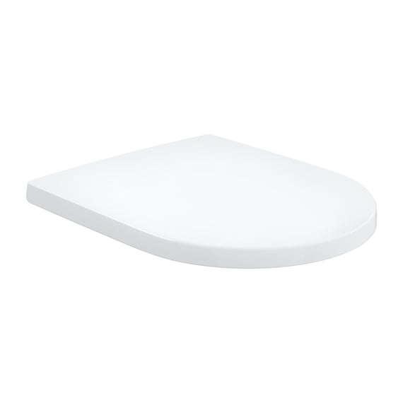 Saniclass Abattant WC déclipsable et frein de chute blanc pour cuvette  Villeroy & Boch Subway 2.0 avec kit de fixation blanc alpin brillant 