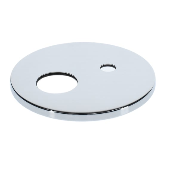 Plaque De Recouvrement Pour Trou De Poignée De Porte - Diamètre 2 5/8 Pouces - Finition Noir Mat - Pour Cacher Les Anciens Perçages