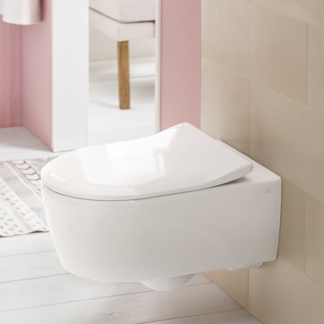 Pack WC Rapid SL cuvette sans bride SAT, fixations cachées plaque