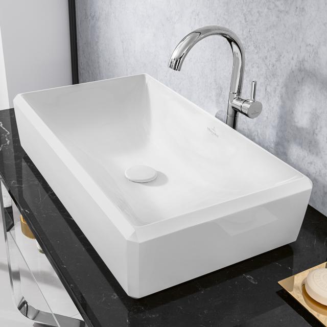 Villeroy & Boch Antheus countertop washbasin white, with CeramicPlus