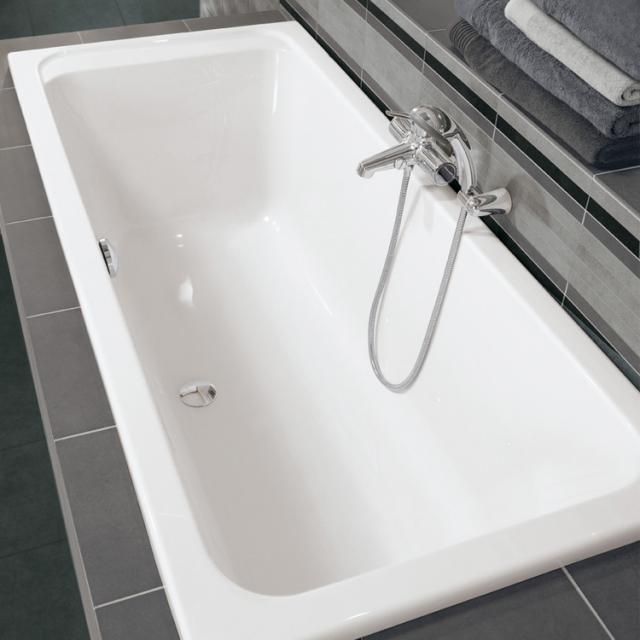 Villeroy & Boch Architectura Duo rectangular bath, built-in white