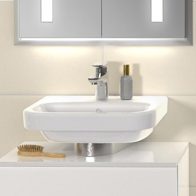 Villeroy & Boch Architectura hand washbasin white, with CeramicPlus, with overflow