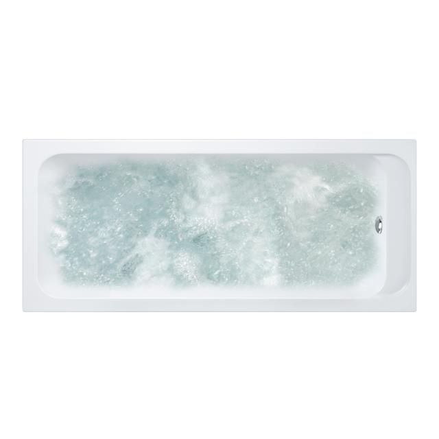 Villeroy & Boch Architectura Solo rectangular whirlbath, built-in white, with CombiPool Entry, with bath filler