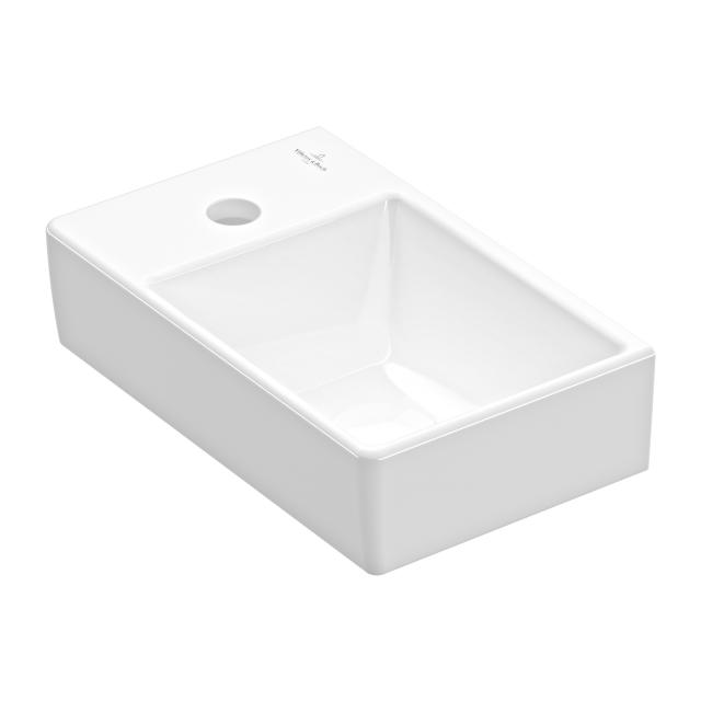 Villeroy & Boch Avento hand washbasin white, with CeramicPlus
