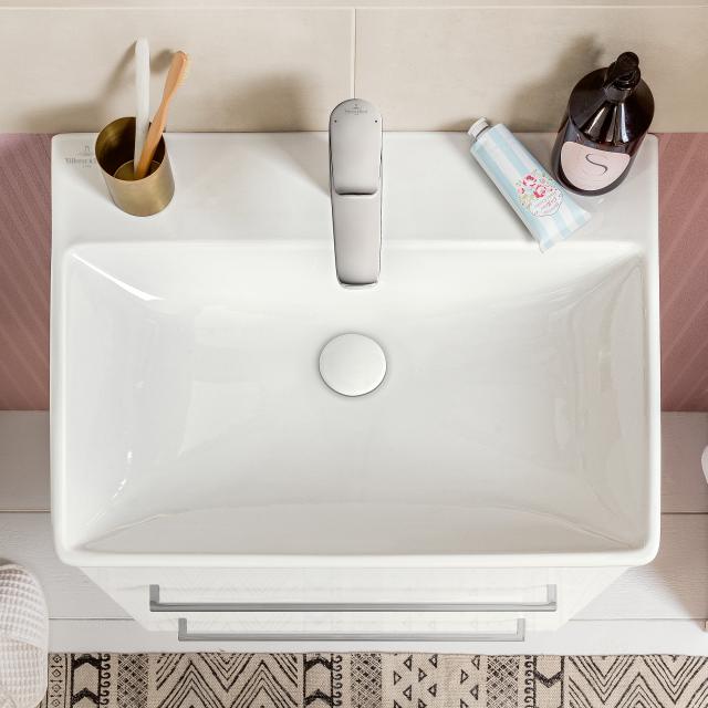Villeroy & Boch Avento washbasin white, with CeramicPlus, with overflow