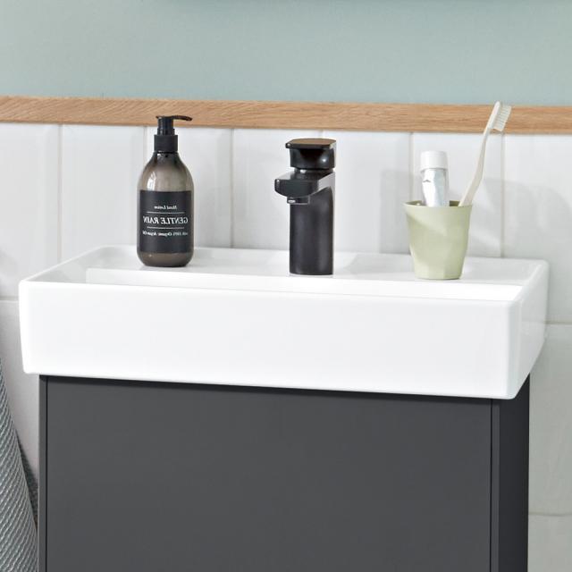 Villeroy & Boch Collaro hand washbasin white, with CeramicPlus, with overflow, ungrounded