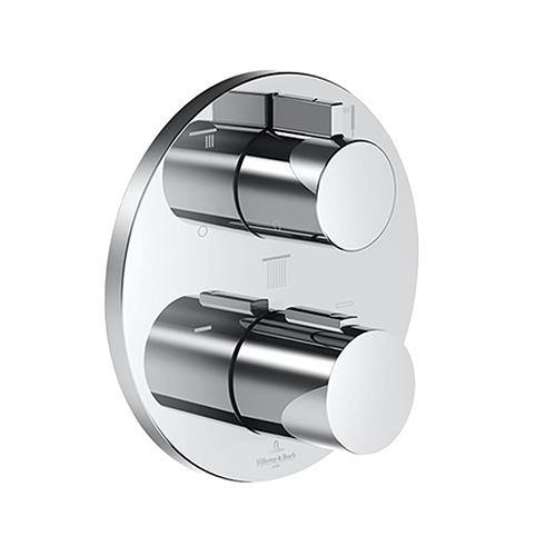 Villeroy & Boch concealed thermostat with three-way volume regulation chrome