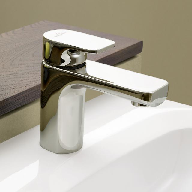 Villeroy & Boch Cult single lever basin fitting without waste set, chrome