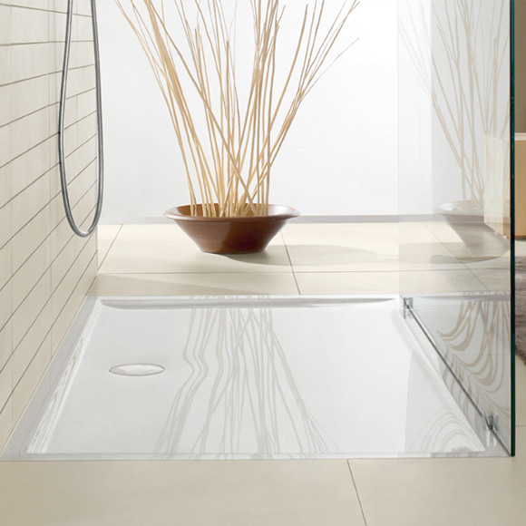 Villeroy & Boch Futurion Flat rectangular shower tray white
