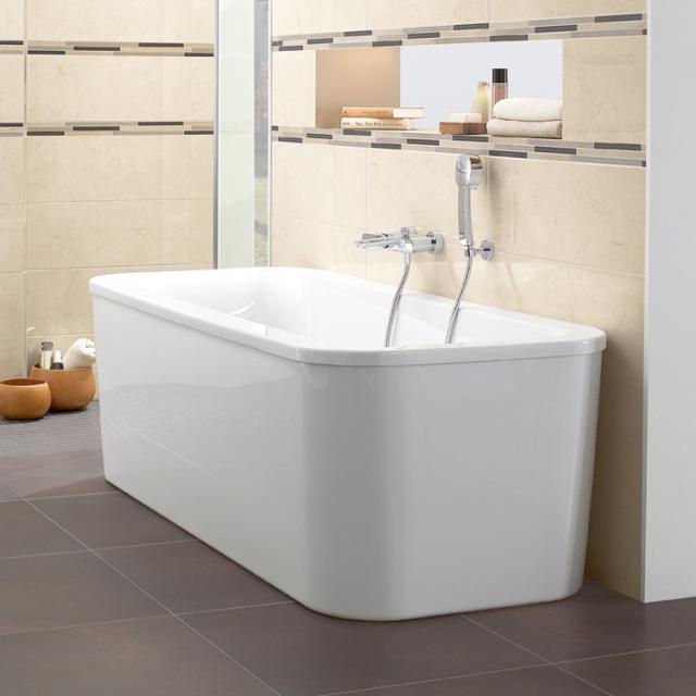 Villeroy & Boch Loop & Friends Duo freestanding rectangular bath white