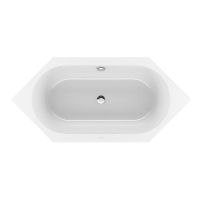Villeroy & Boch Loop & Friends Duo hexagonal bath, built-in white