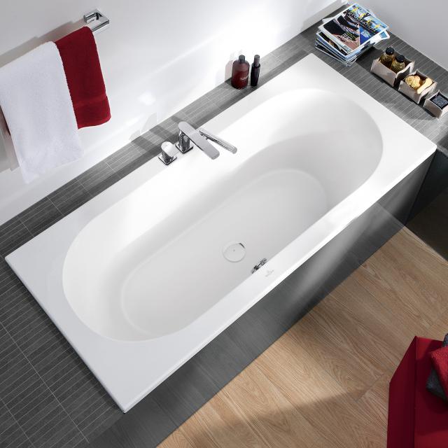 Villeroy & Boch Loop & Friends Duo rectangular bath, built-in white
