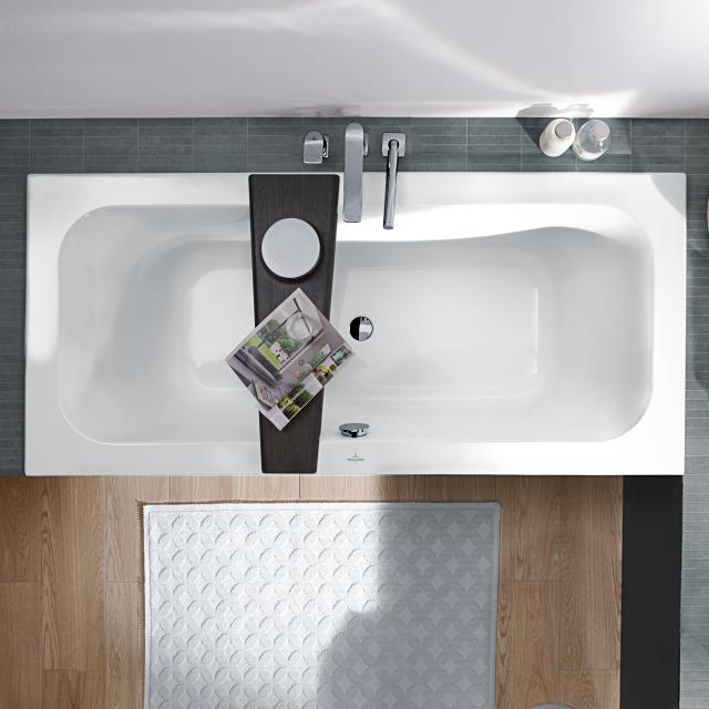 Villeroy & Boch Loop & Friends Solo rectangular bath, built-in white
