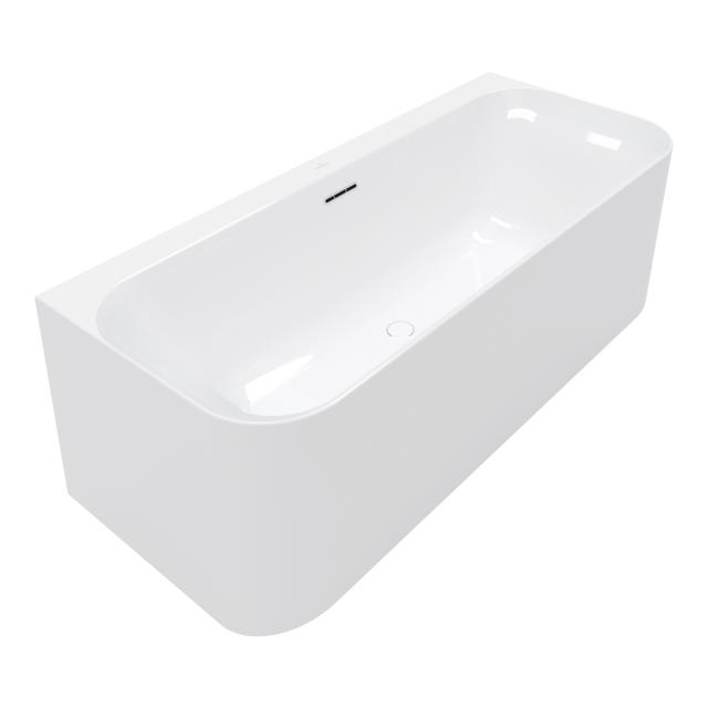 Villeroy & Boch Loop & Friends SQUARE back-to-wall bath with panelling white