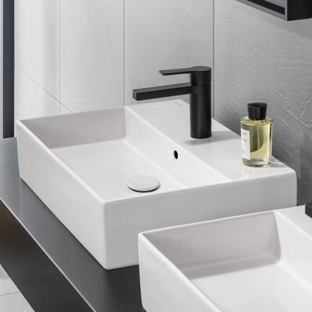 Villeroy & Boch Memento 2.0 countertop washbasin white, with CeramicPlus, with overflow
