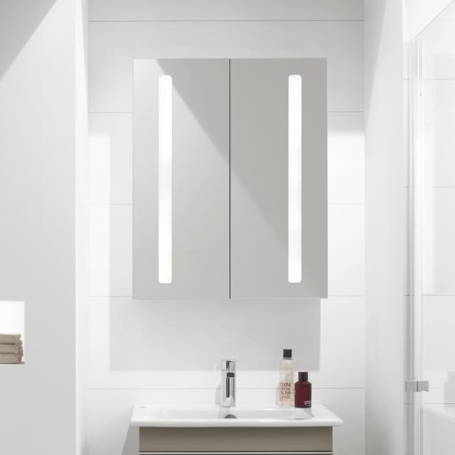 Villeroy & Boch My View 14+ mirror cabinet with LED lighting including medicine box with 2 doors