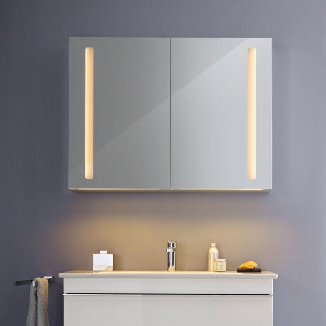 Villeroy & Boch My View 14 mirror cabinet with LED lighting with 2 doors