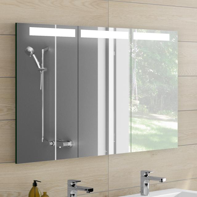 Villeroy & Boch My View-In recessed mirror cabinet with LED lighting with 3 doors