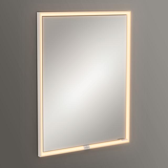 Villeroy & Boch My View Now recessed mirror cabinet with LED lighting with 1 door hinged left, SmartHome compatible
