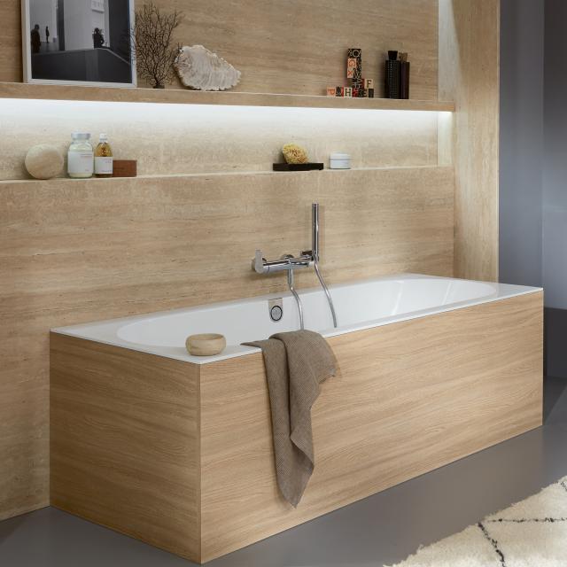 Villeroy & Boch Oberon 2.0 rectangular bath, built-in white