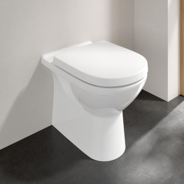 Villeroy & Boch O.novo floorstanding washdown toilet white, with CeramicPlus