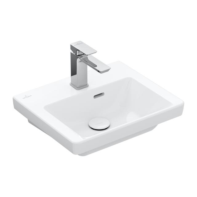 Villeroy & Boch Subway 3.0 hand washbasin white, with CeramicPlus, with overflow